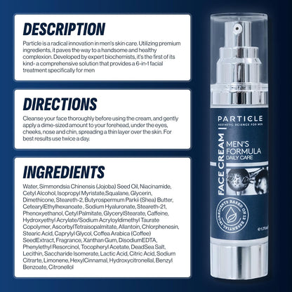 Particle 6-in-1 Face Cream for Men